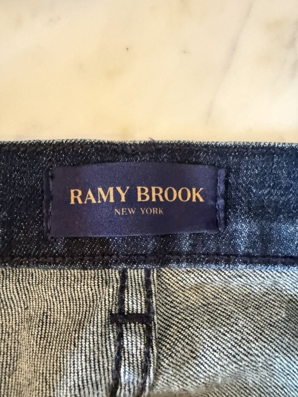 NWT Ramy Brook Cindy High Rise Flare Jean Dark Wash Size US 23 $275 [jb] - Picture 6 of 9